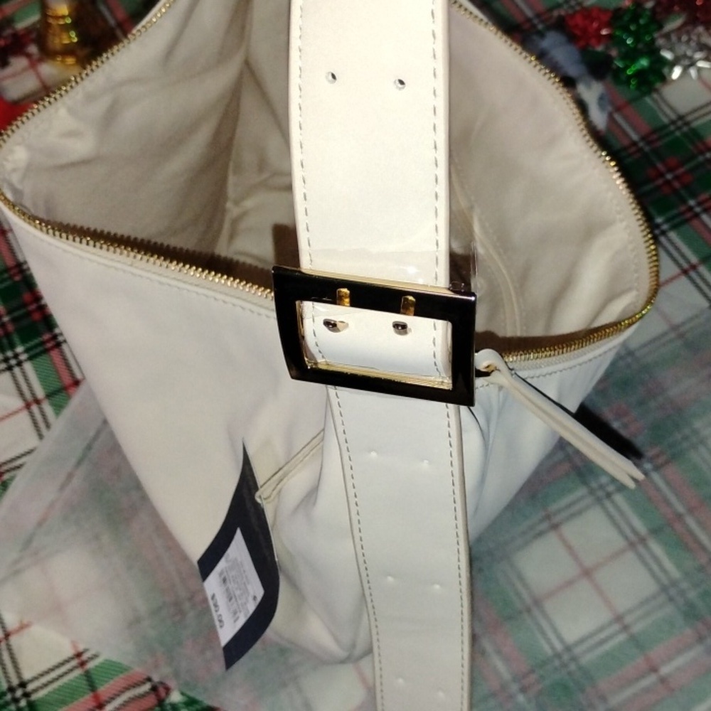 Cream Shoulder Bag Universal Thread - Picture 5 of 9
